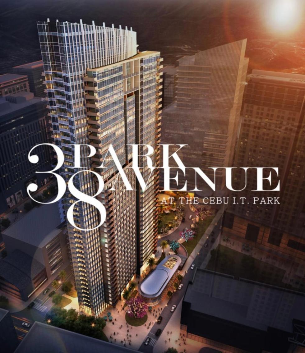Luxury 2-br, 2 Baths At 38 Park Ave With Panoramic View Apartment Cebu